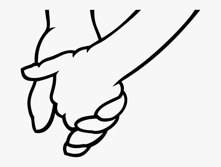 Hand Holding Pencil Png For Kids, Transparent Clipart