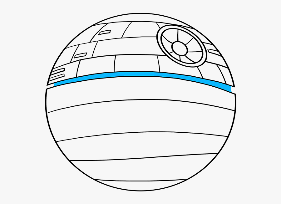 How To Draw Death Star From Star Wars, Transparent Clipart