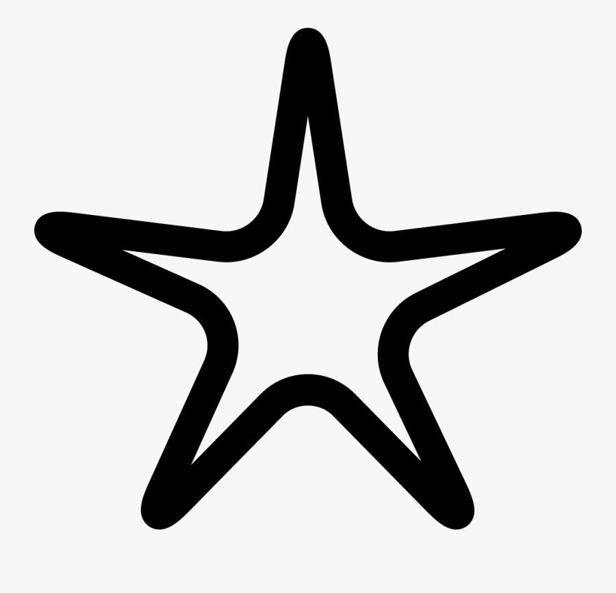 Transparent Star Line Png, Transparent Clipart