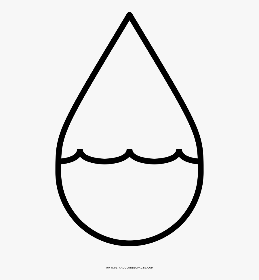 Raindrop Clipart Colouring Page , Free Transparent Clipart - ClipartKey.
