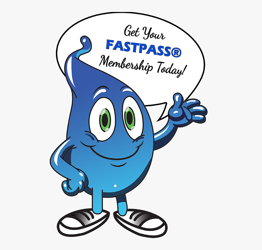 Raindropman Get Your Fastpass Membership, Transparent Clipart