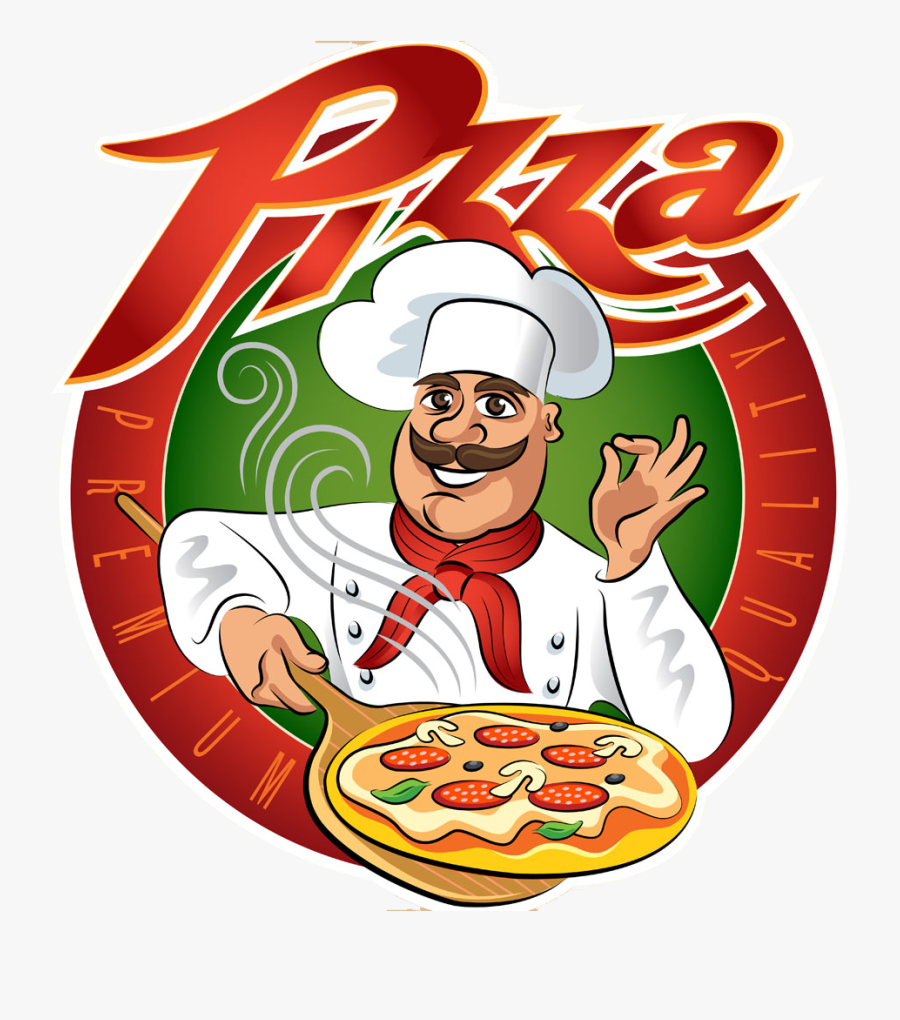 Pizza Chef Cuisine Transprent, Transparent Clipart