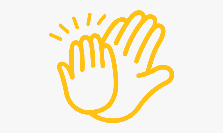 High Five, Transparent Clipart