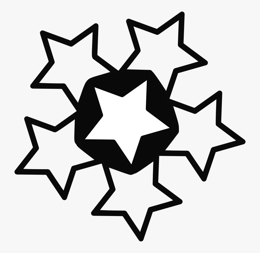 Five Star Clip Art, Transparent Clipart