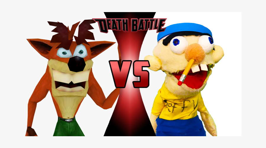 Death Battle Fake Crash Vs Drawing Jeffy By Goodstar64, Transparent Clipart