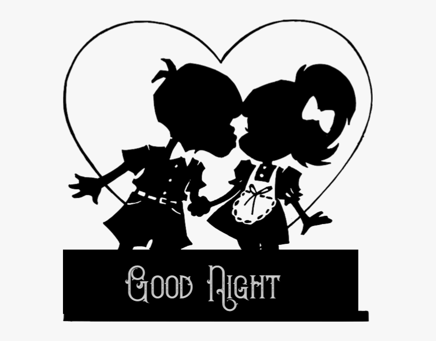 Good Night Kiss For Girlfriend Picture Download Romantic, Transparent Clipart