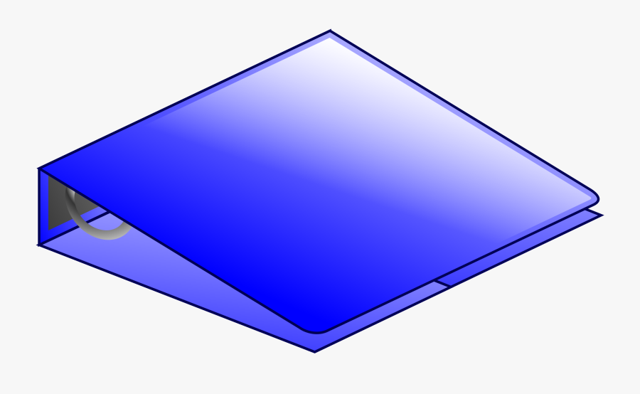 Clipart Blue Ring Binder Png Microsoft Office Clipart, Transparent Clipart