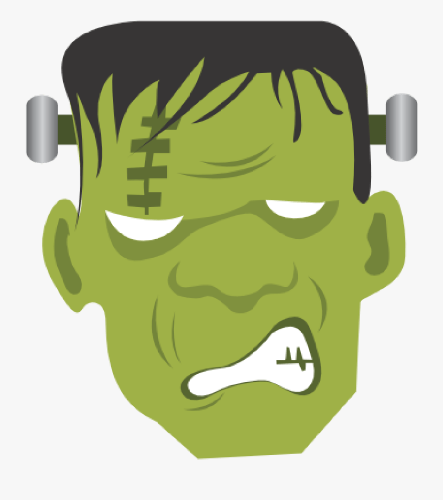 #monster #frankenstein #mask, Transparent Clipart