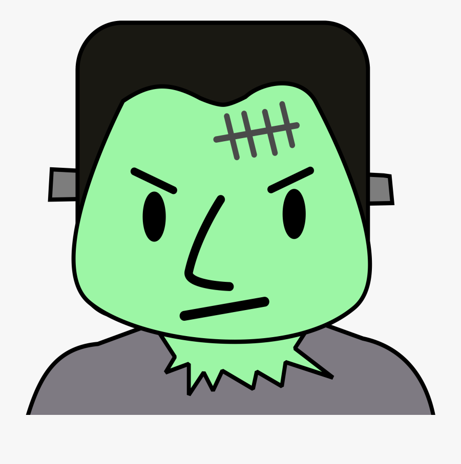 Frankenstein Clip Art, Transparent Clipart