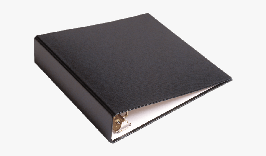 Black Binder, Transparent Clipart