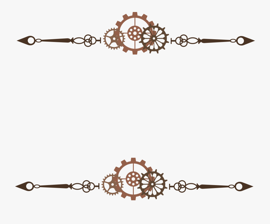 Gear Steampunk Mechanical Engineering, Transparent Clipart