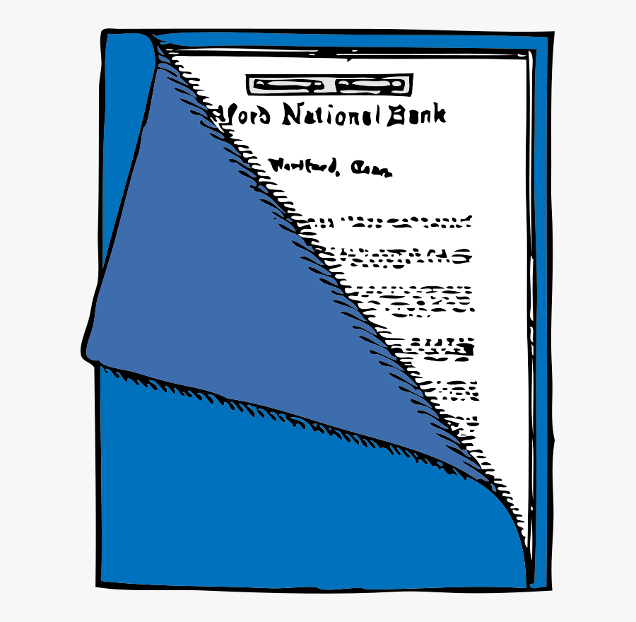 Binder Folder, Transparent Clipart