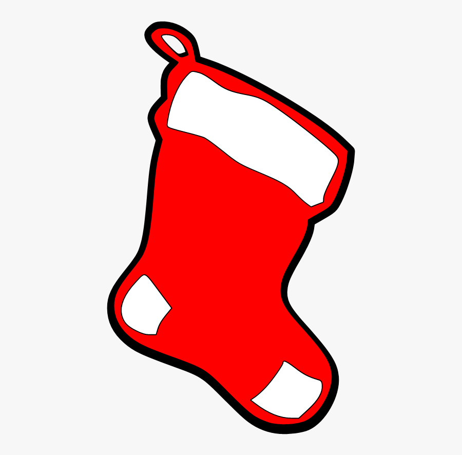 Christmas Stocking Clip Art, Transparent Clipart