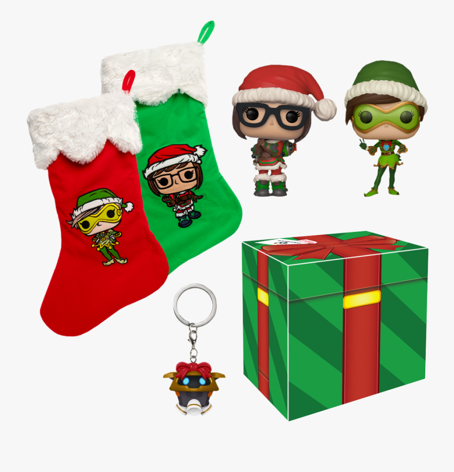 Christmas Stocking Clip Art, Transparent Clipart