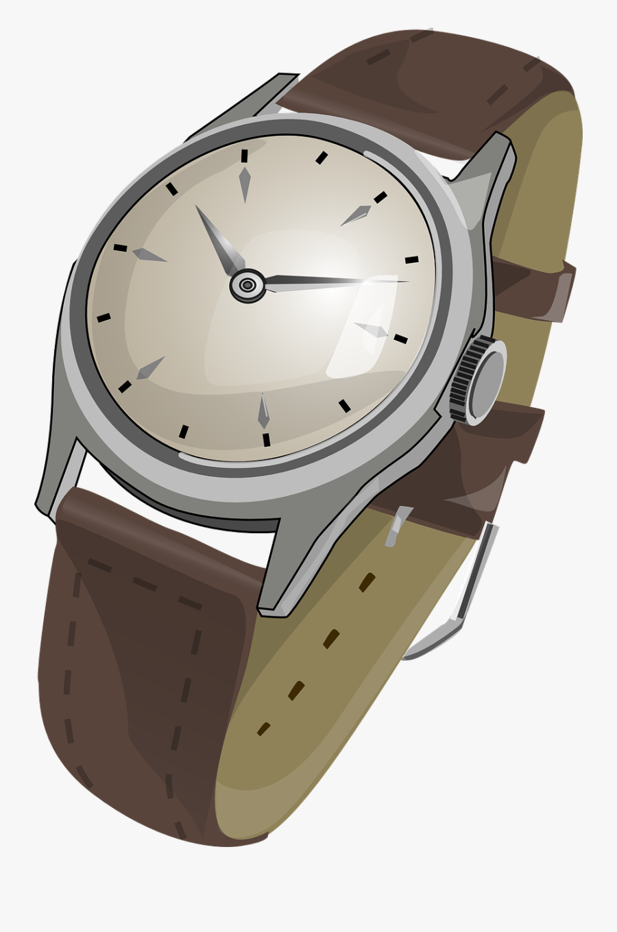 Watch Wristwatch Wrist Watch Free Picture, Transparent Clipart
