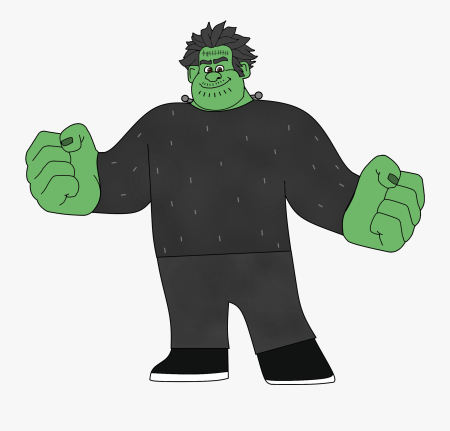 Wreck It Ralph As Frankenstein, Transparent Clipart