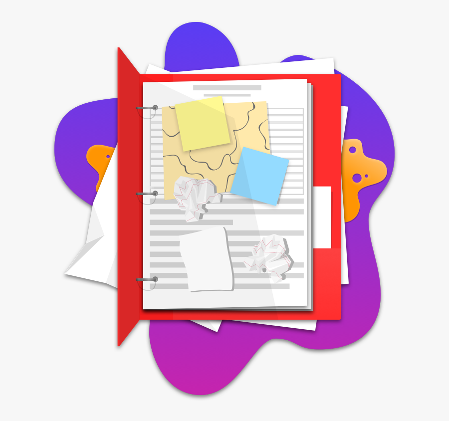 Binder Clip Art, Transparent Clipart