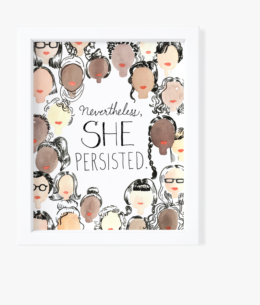 Neverthelessshepersisted, Transparent Clipart