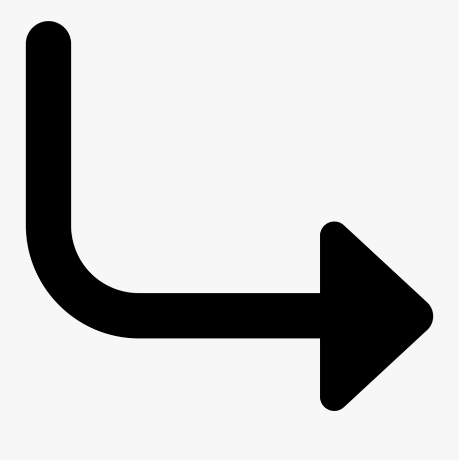 Down Right Icon, Transparent Clipart