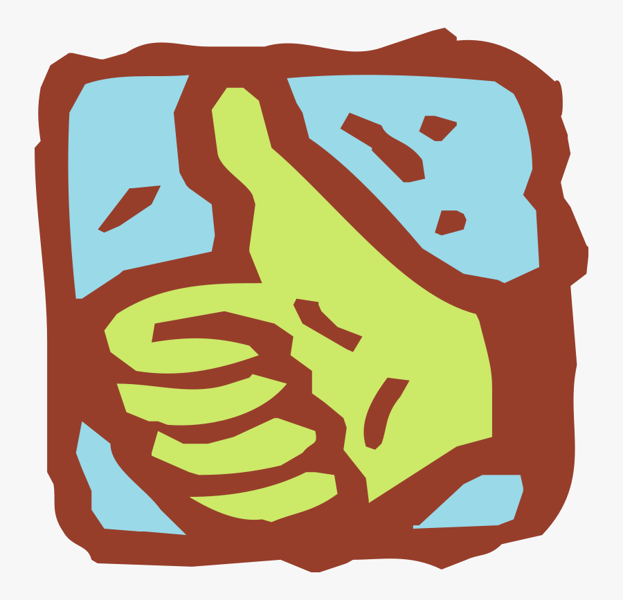 Thumbs Up - Thumb, Transparent Clipart