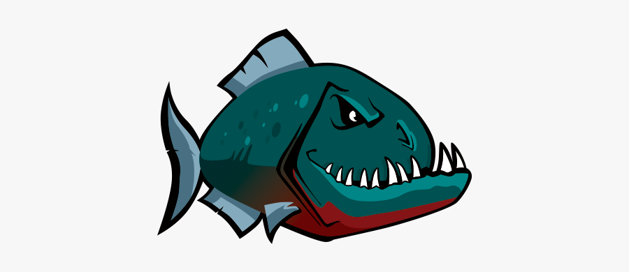 White Shark,tiger Fish,clip Art,requiem Shark,illustration,sand - Piranha Png, Transparent Clipart