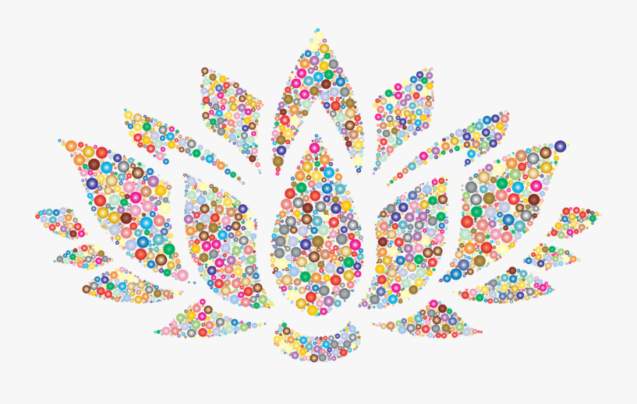 Flower, Floral, Lotus, Plant, Circles, Dots, Abstract Kundalini Yoga