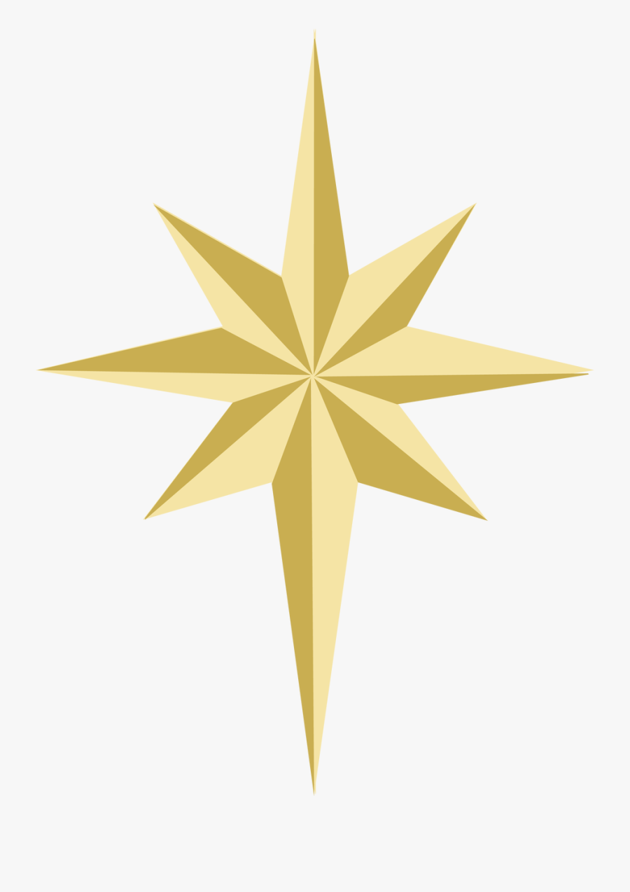 Christmas Star Svg Cut File - Star Shape, Transparent Clipart