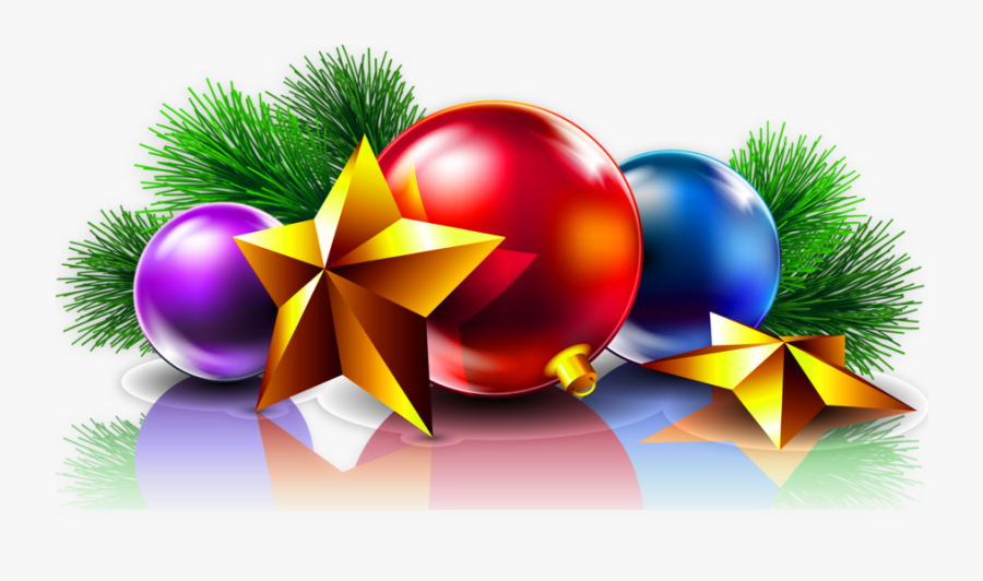 Christmas Balls Clip Art - Amor Feliz Navidad Te Amo, Transparent Clipart