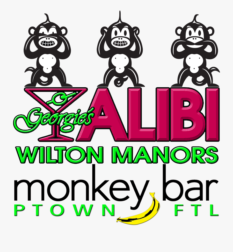 - Georgie"s Alibi Monkey Bar Clipart , Png Download, Transparent Clipart