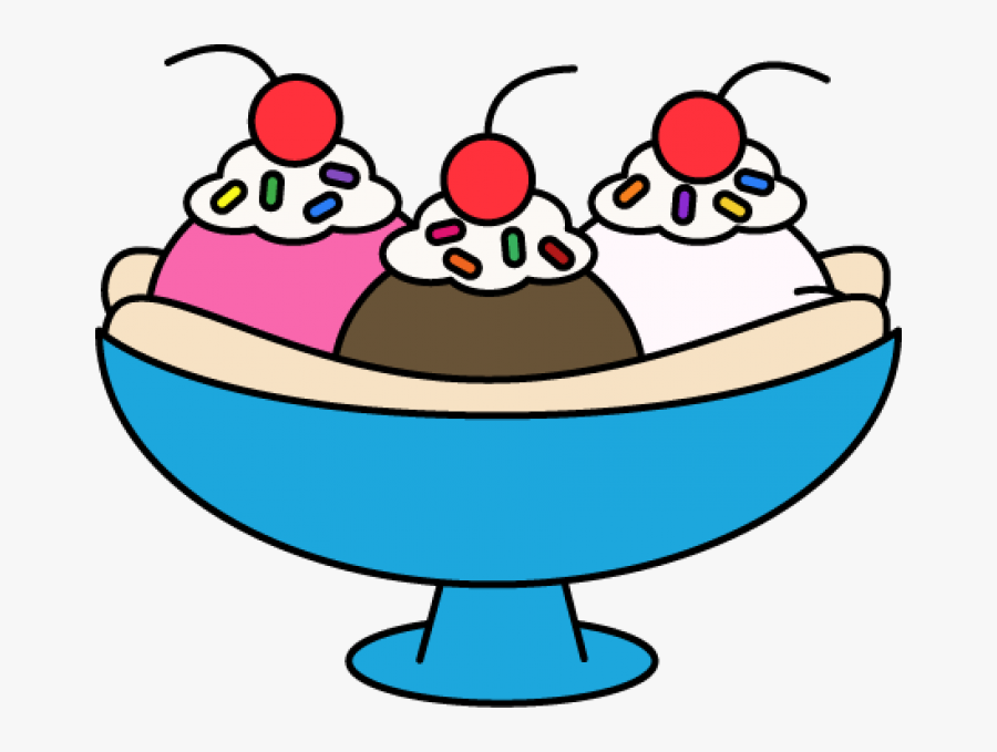 Clip Art Alternative Design - Cartoon Ice Cream Sundae Clipart, Transparent Clipart