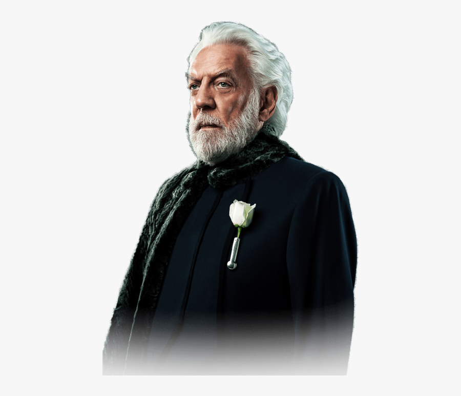 Clip Art Coriolanus Snow - Catching Fire Pictures President Snow, Transparent Clipart