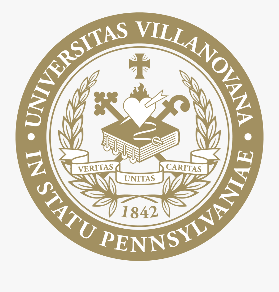 Gold President"s Seal - Villanova University, Transparent Clipart