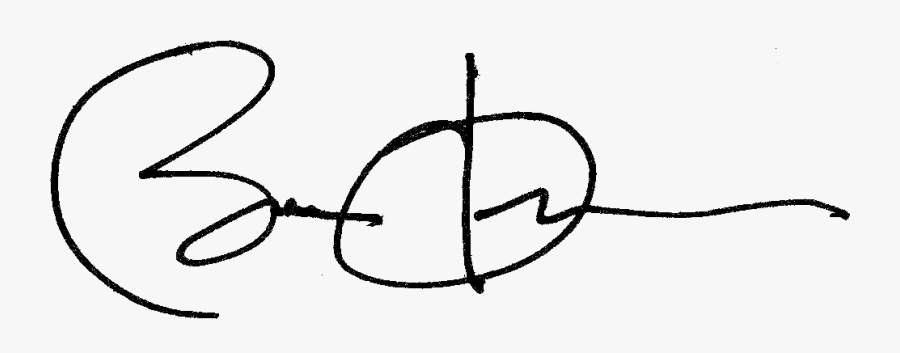 A Letter From President Obama Ebay Main Street - Barack Obama Signature Png, Transparent Clipart