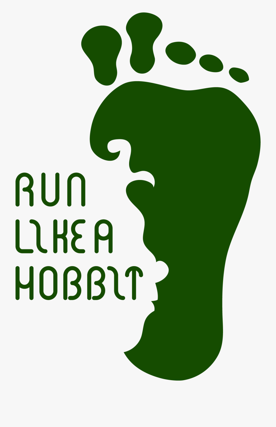Run Like A Hobbit, Transparent Clipart