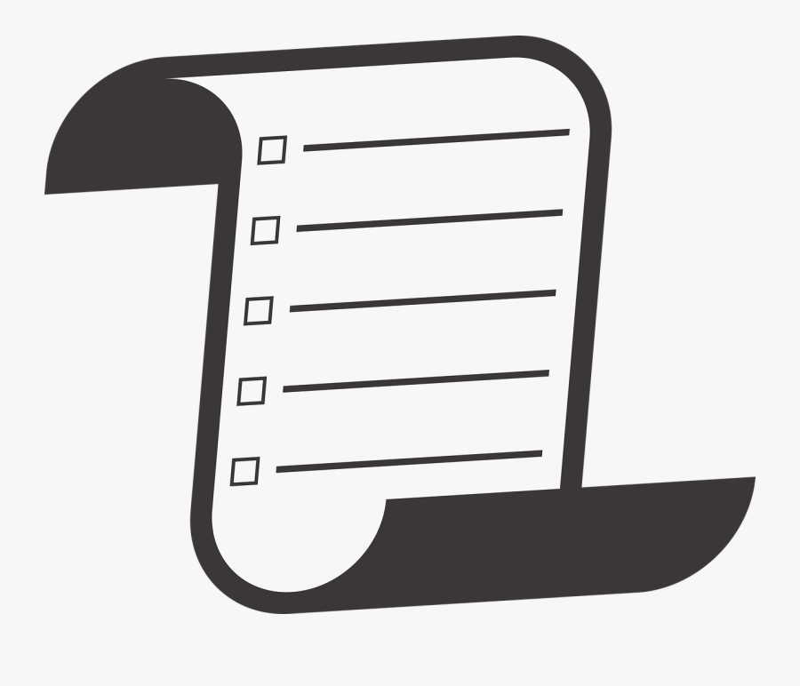 Checklist Business Office Free Picture - Clipart Checklist Task Test Vector Png, Transparent Clipart