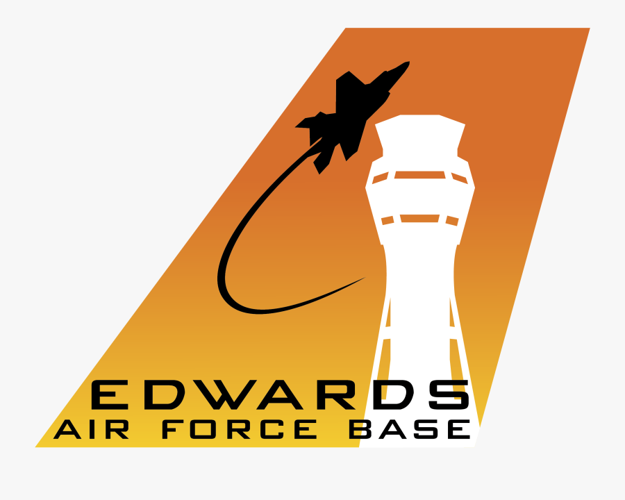 Edwards Air Force Base - Edwards Air Force Base Logo, Transparent Clipart