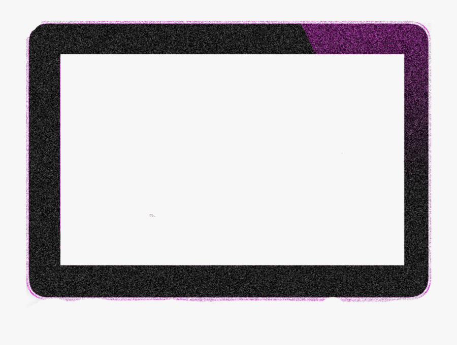 Laptop Computer Purple Picture Frames Display Device, Transparent Clipart