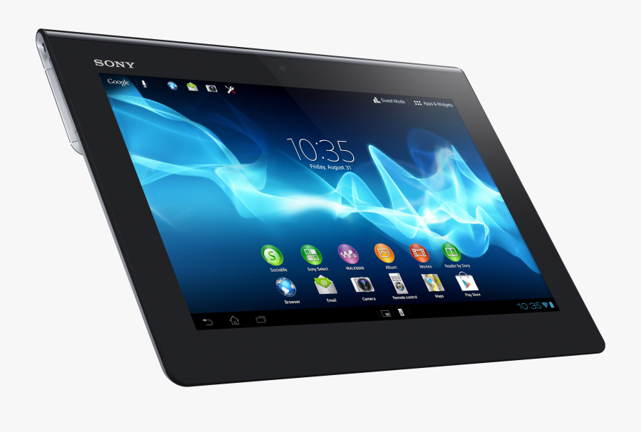 Download Tablet Png Hd - Sony Tablet, Transparent Clipart
