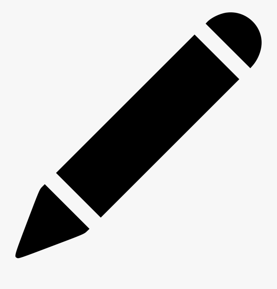 Marker Pencil Tablet Draw - Pen Icon Blue Png, Transparent Clipart