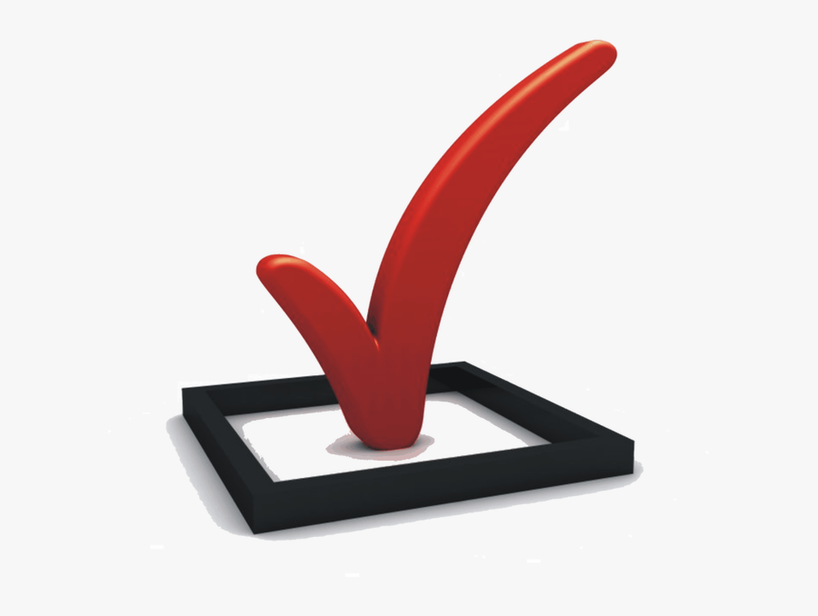 Clipart Stock Check Mark Computer Icons Checklist Clip - Ticking A Box, Transparent Clipart