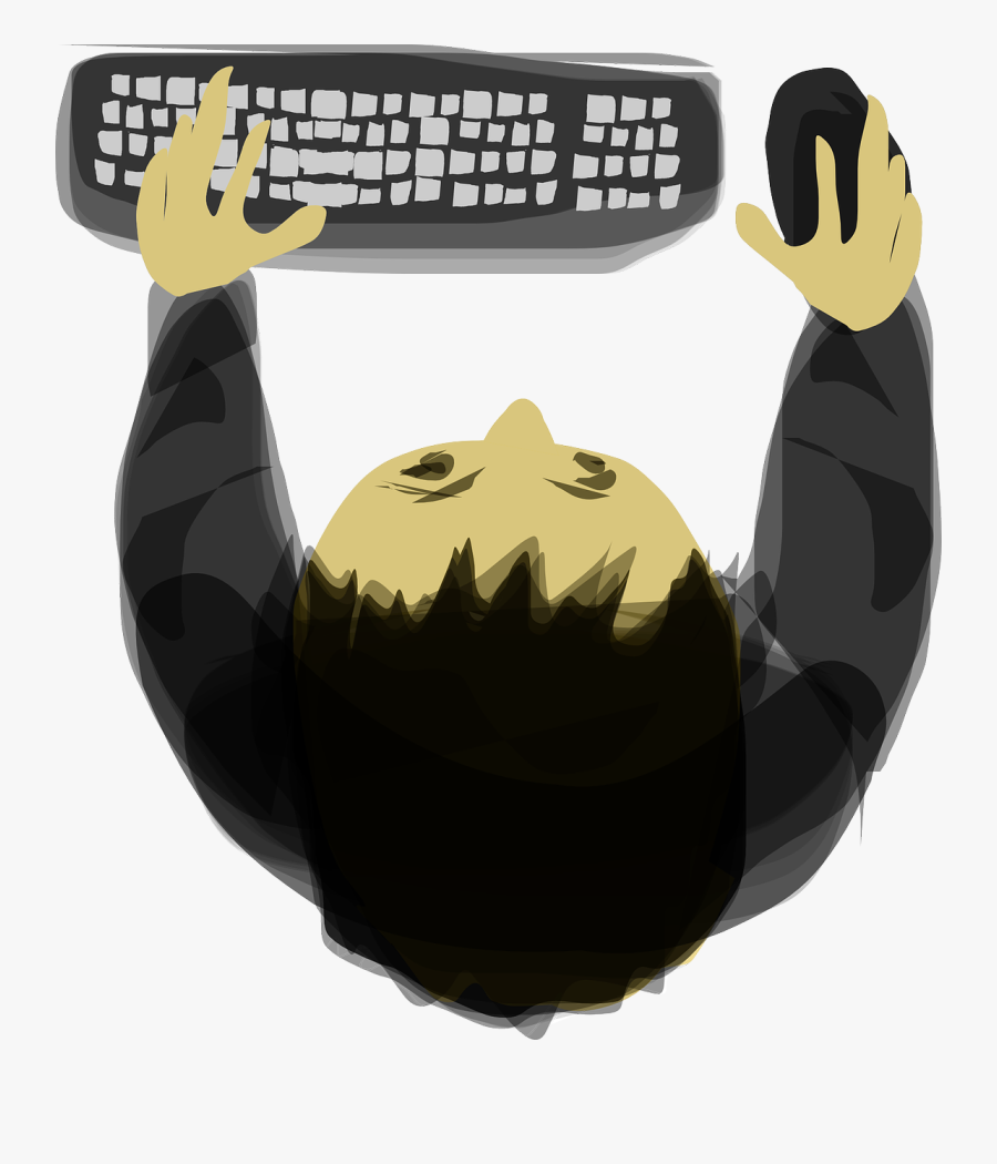 Transparent Checklist Clipart - Man From Top View Png, Transparent Clipart