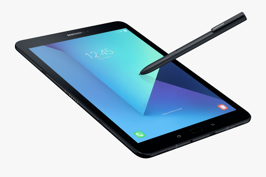Clip Art Samsung Drawing Tablet - Samsung Tab S3, Transparent Clipart