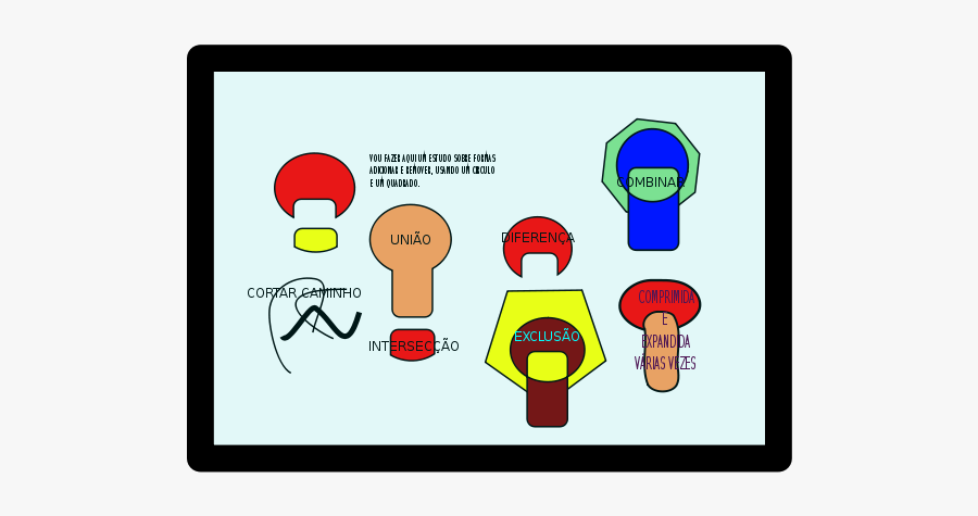 Tablet - Cartoon, Transparent Clipart