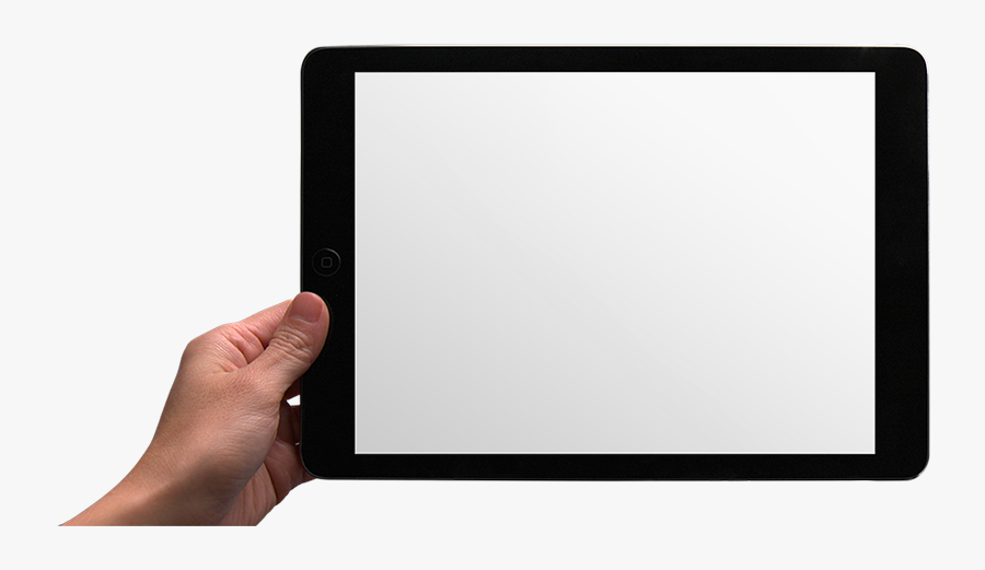 Download Tab Tablet In Hand Tech Pngriver Com Ipadhand - Ipad In Hand Png, Transparent Clipart
