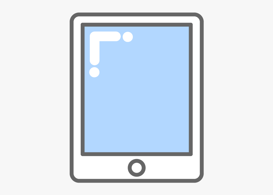 Tablet Clipart, Transparent Clipart