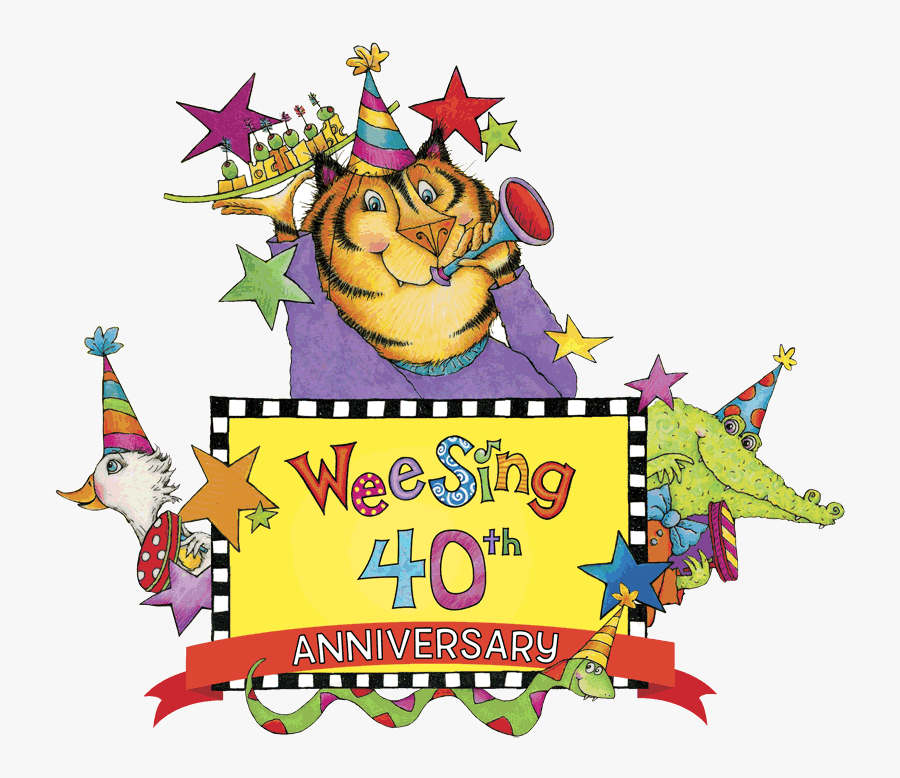 Wee Sing 40th Anniversary, Transparent Clipart