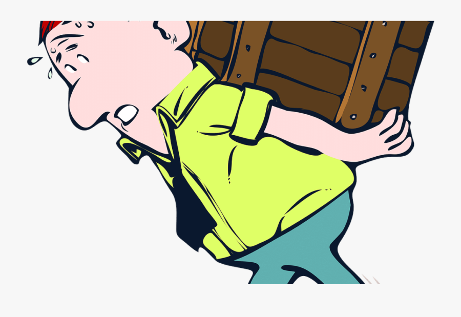 Moving Day Can Be A Day Of Kindness To You And The - People Working Hard Cartoon, Transparent Clipart