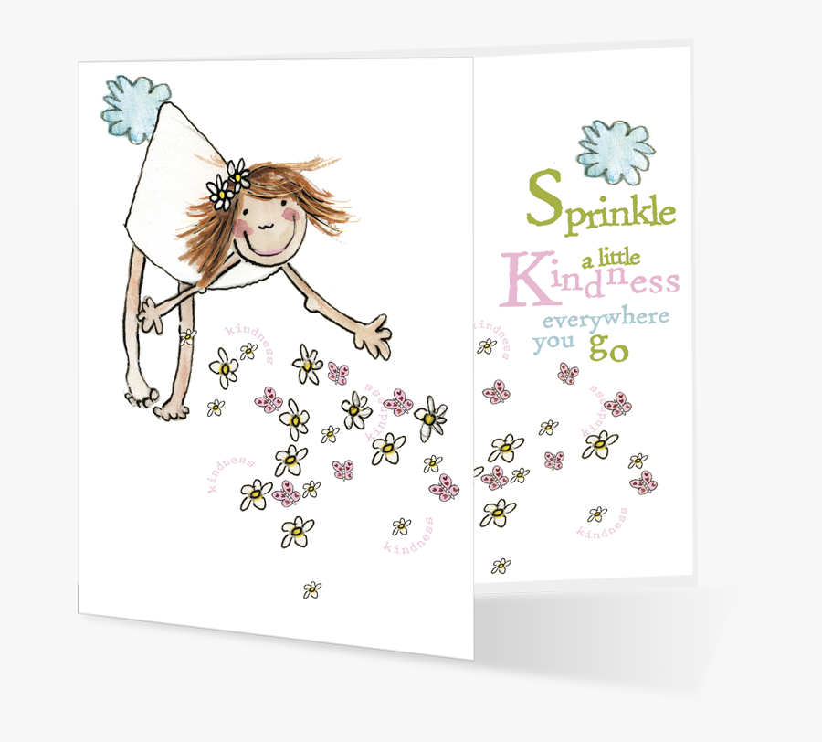 Sprinkle A Little Kindness Everywhere You Go - Cartoon, Transparent Clipart
