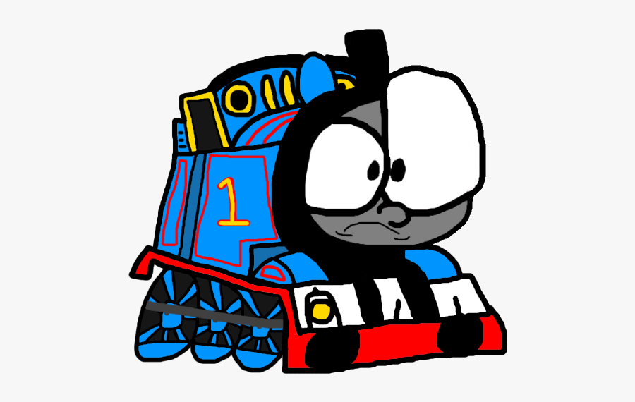 Thomas The Tank Engine Clipart Background - Thomas The Tank Engine Art, Transparent Clipart