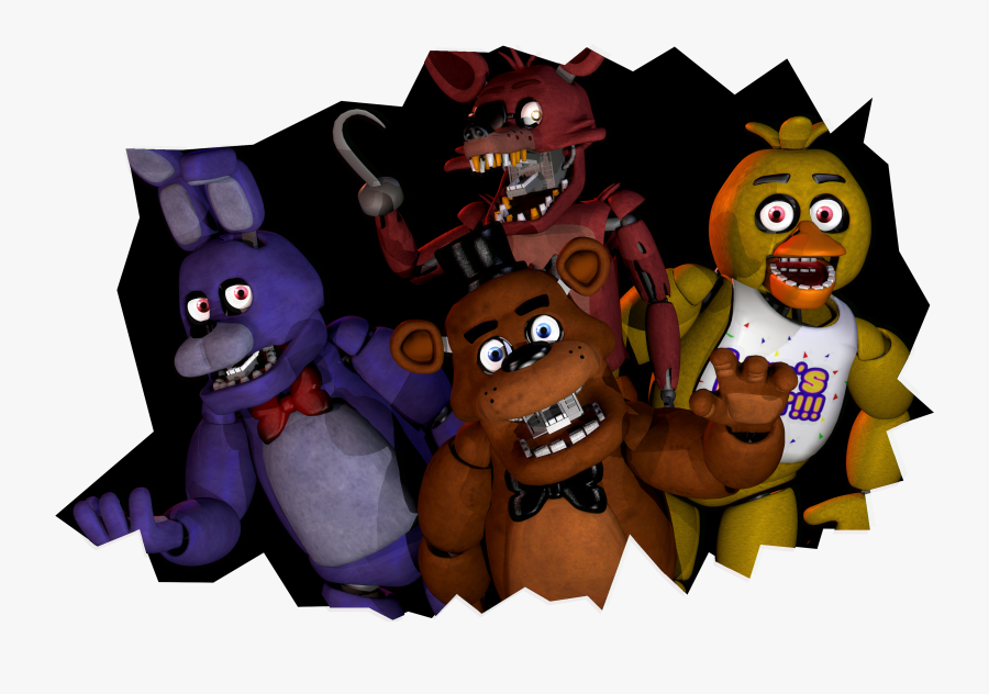 Freddy Clipart Five Nights - Five Night Freddy Png, Transparent Clipart